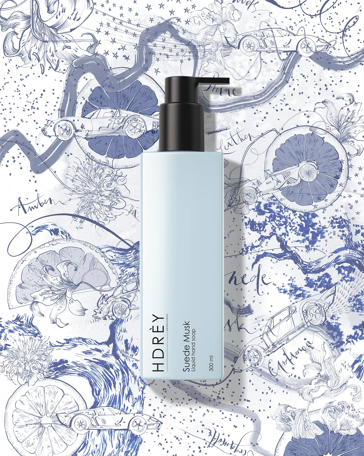 Mydło do rąk Suede Musk 300 ml