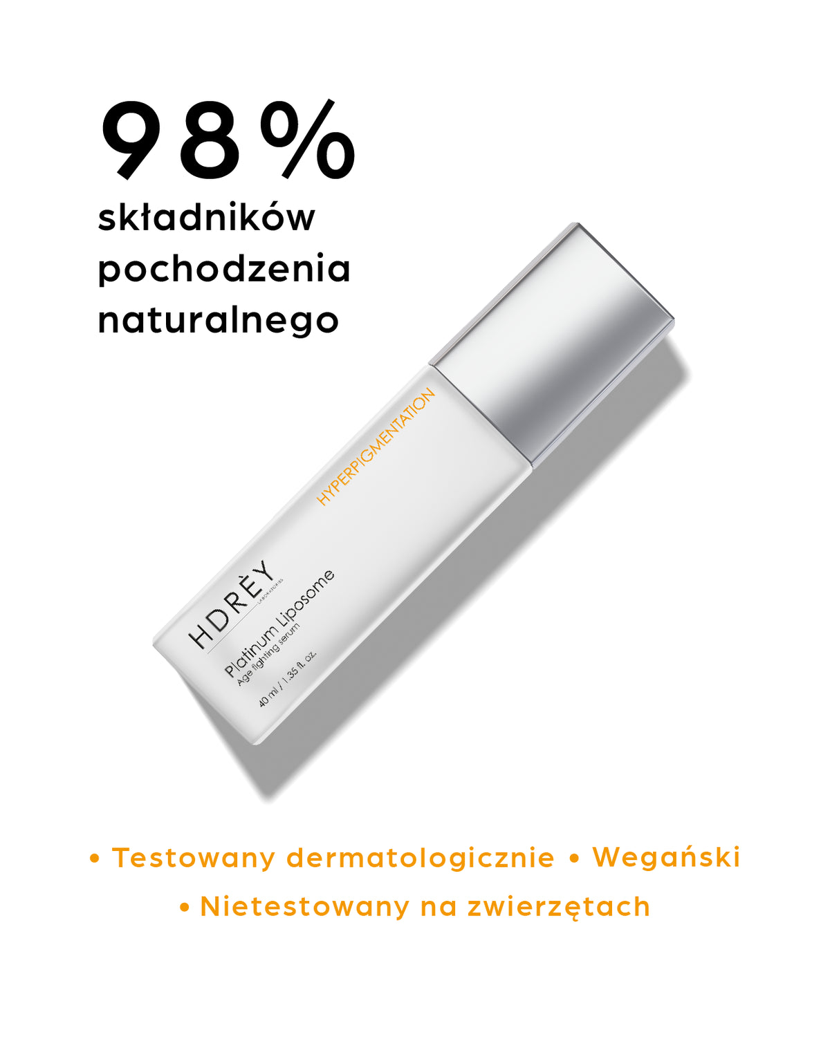 Przeciwstarzeniowe serum do skóry z przebarwieniami 40 ml