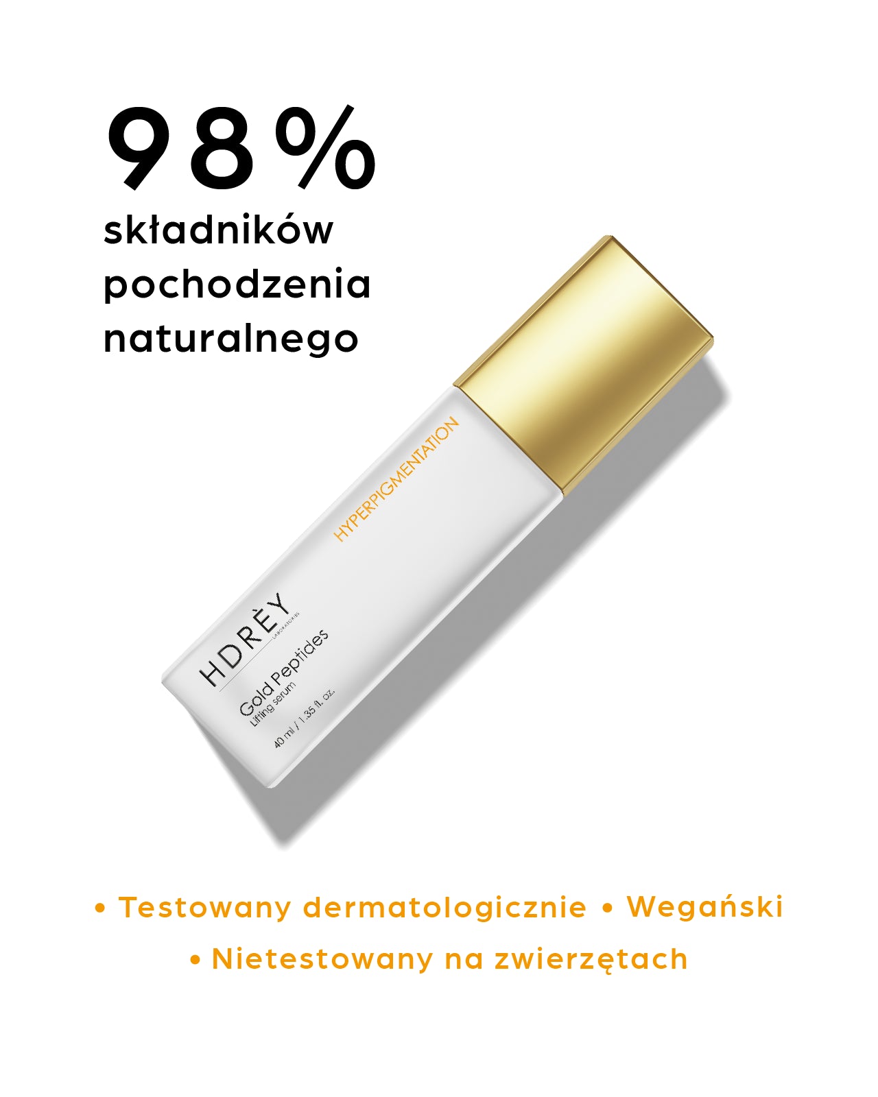 Intensywnie liftingujące i nawilżające serum do skóry z przebarwieniami 40 ml