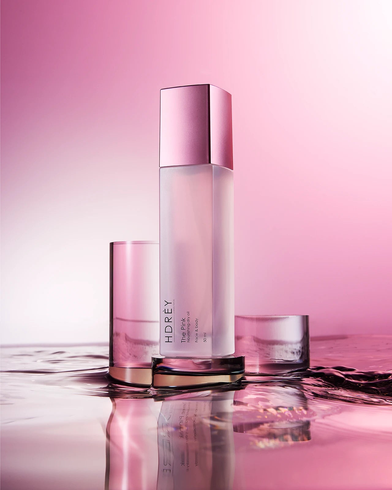 Suchy olejek odżywczy The Pink do twarzy i ciała z opuncją figową