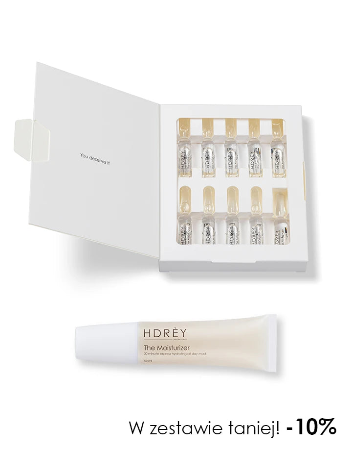 Moisturizing and regenerating set - mask + ampoule