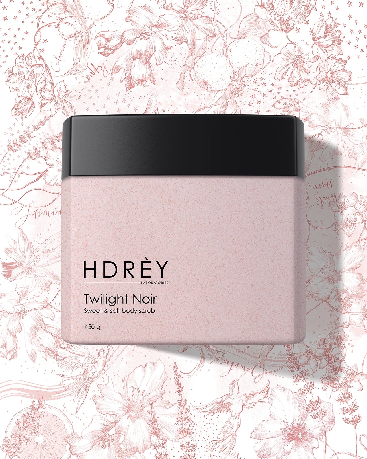 Peeling do ciała cukrowo-solny Twilight Noir 450 g