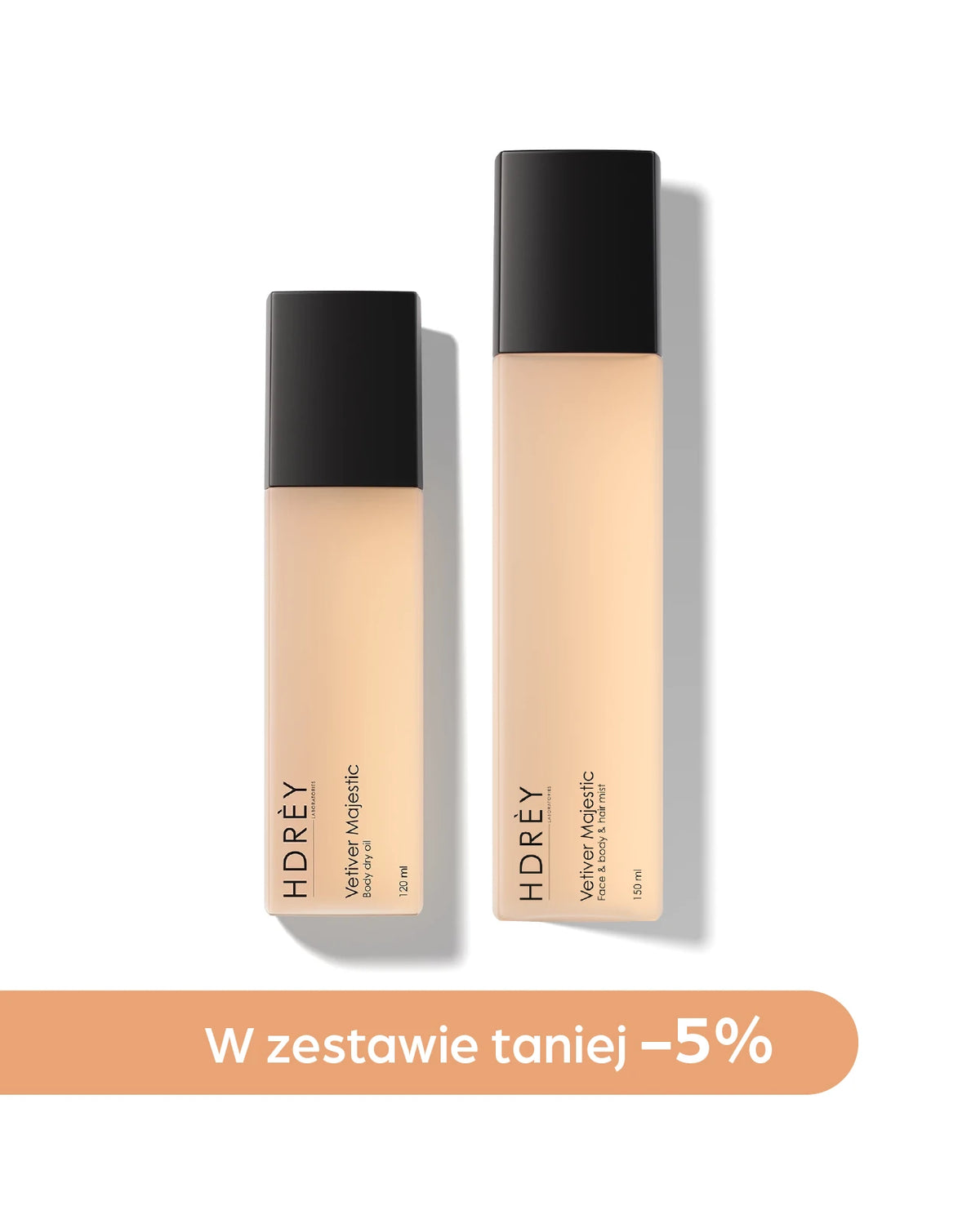 Body Set Vetiver Majestic (mgiełka 150ml + suchy olejek 120ml)