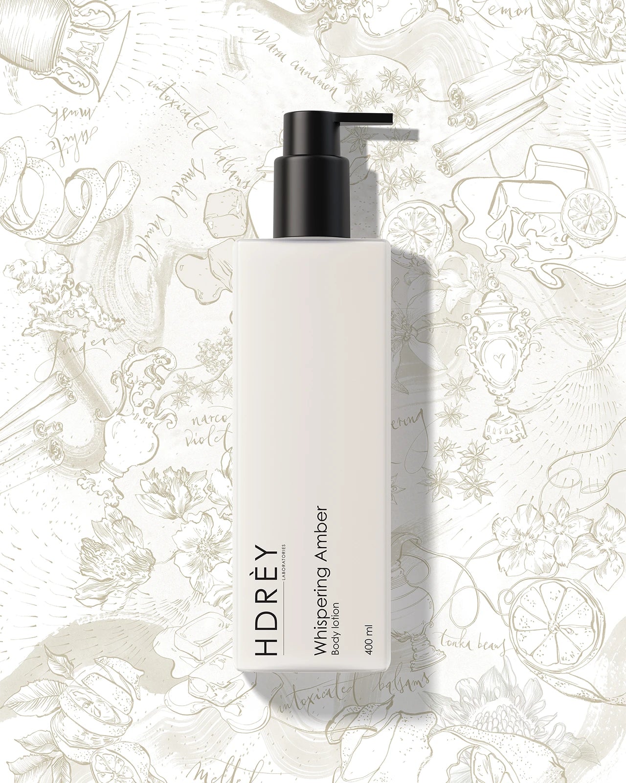 Balsam do ciała Whispering Amber nawilżający i odżywczy z olejem arganowym i witaminą E 400 ml