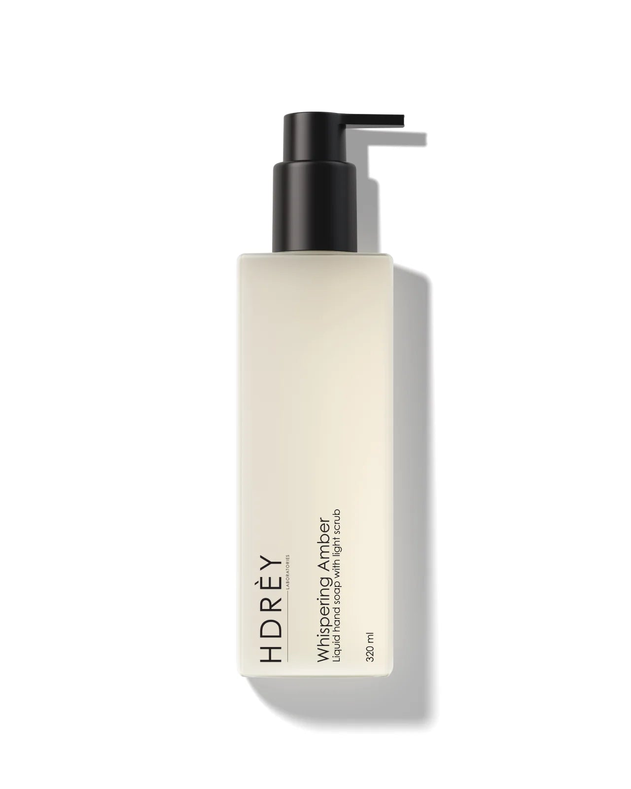 Mydło do rąk Whispering Amber z delikatnym peelingiem 320 ml