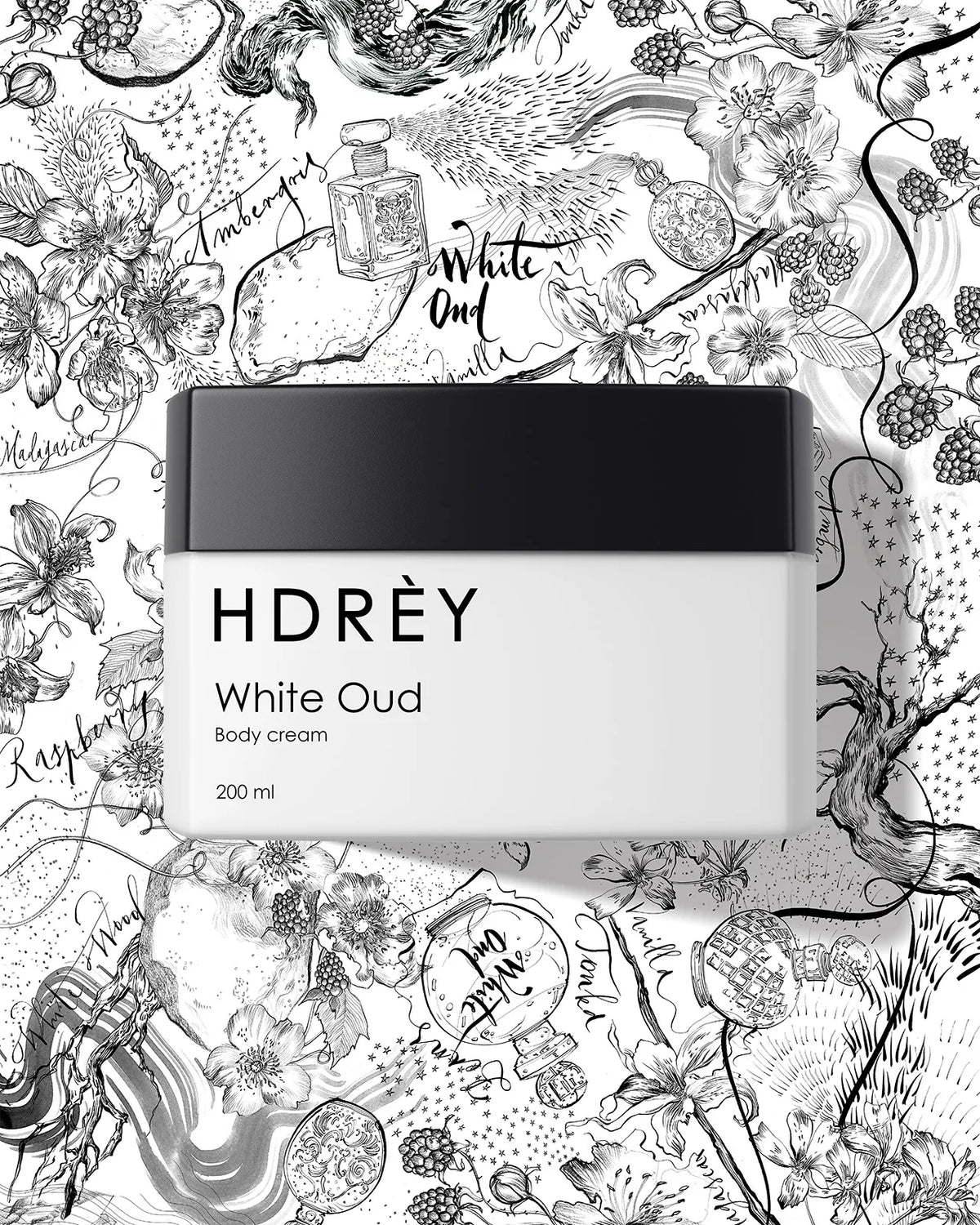 Krem do ciała White Oud 200 ml