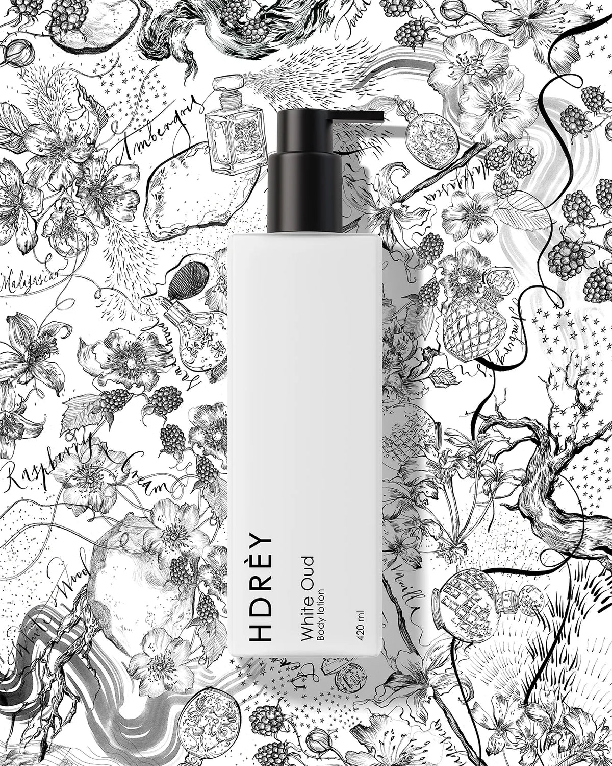 Balsam do ciała White Oud nawilżający i odżywczy 420 ml