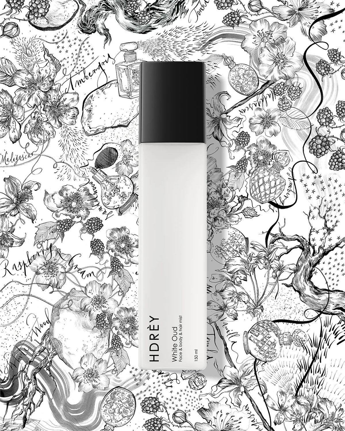 Mgiełka perfumowana White Oud 150ml - twarz, ciało, włosy