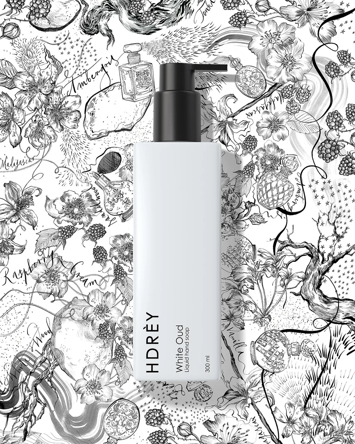 Mydło do rąk White Oud 300 ml