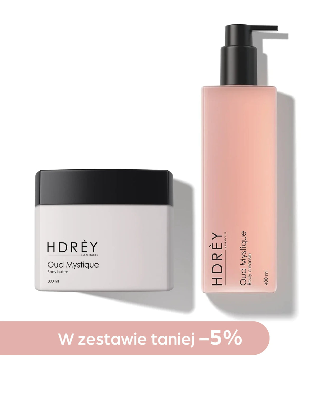 Body Set Oud Mystique (żel pod prysznic 400ml + masło do ciała 300ml)