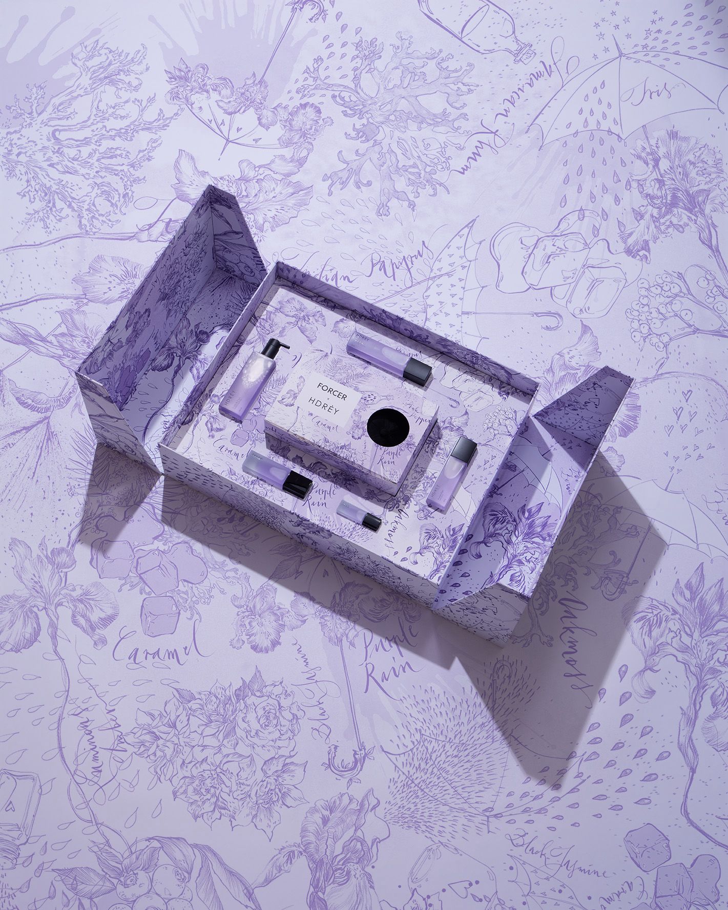 Zestaw Purple Rain x Forcer by Karolina Pisarek