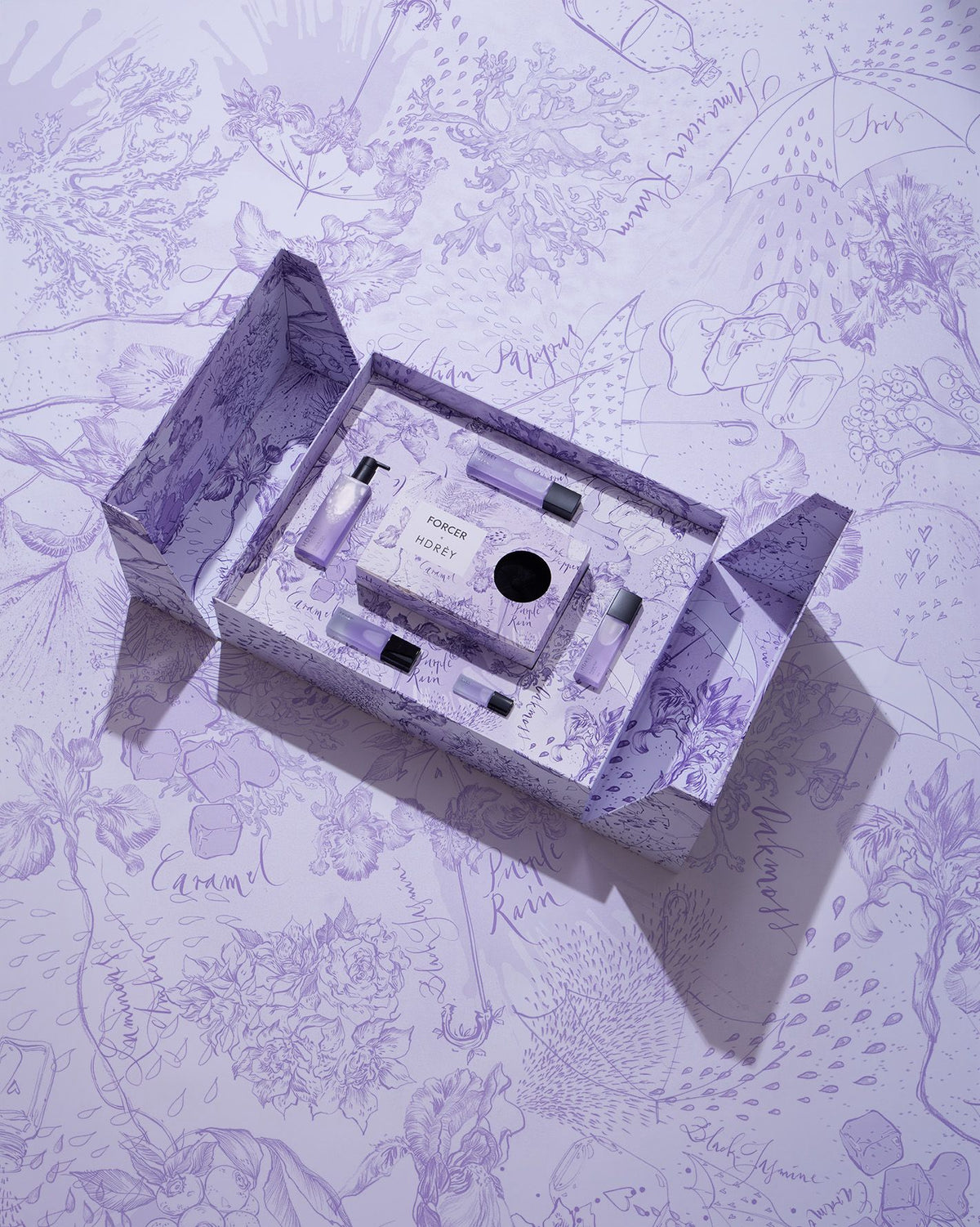 Zestaw Purple Rain x Forcer by Karolina Pisarek