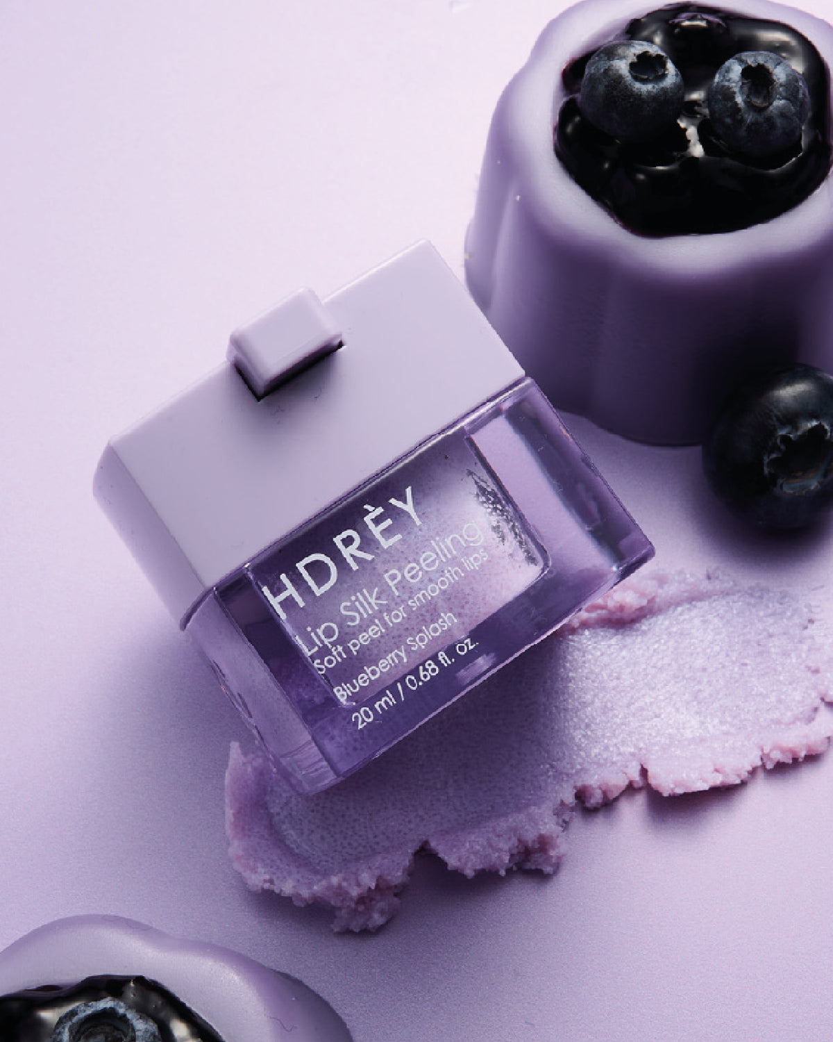 Peeling wygładzający do ust Lip Silk Blueberry Splash 20 ml