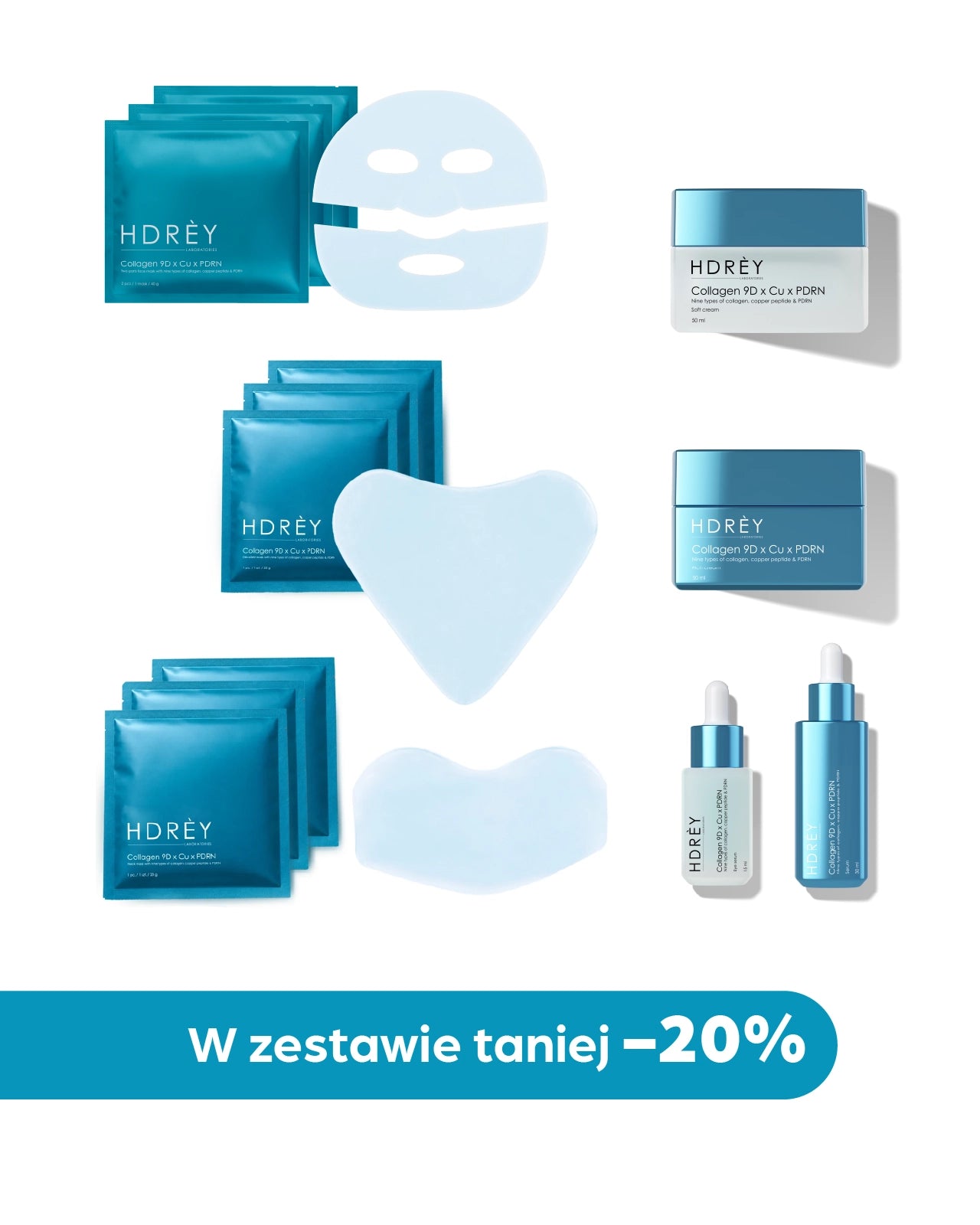 Zestaw Collagen 9D x CU x PDRN