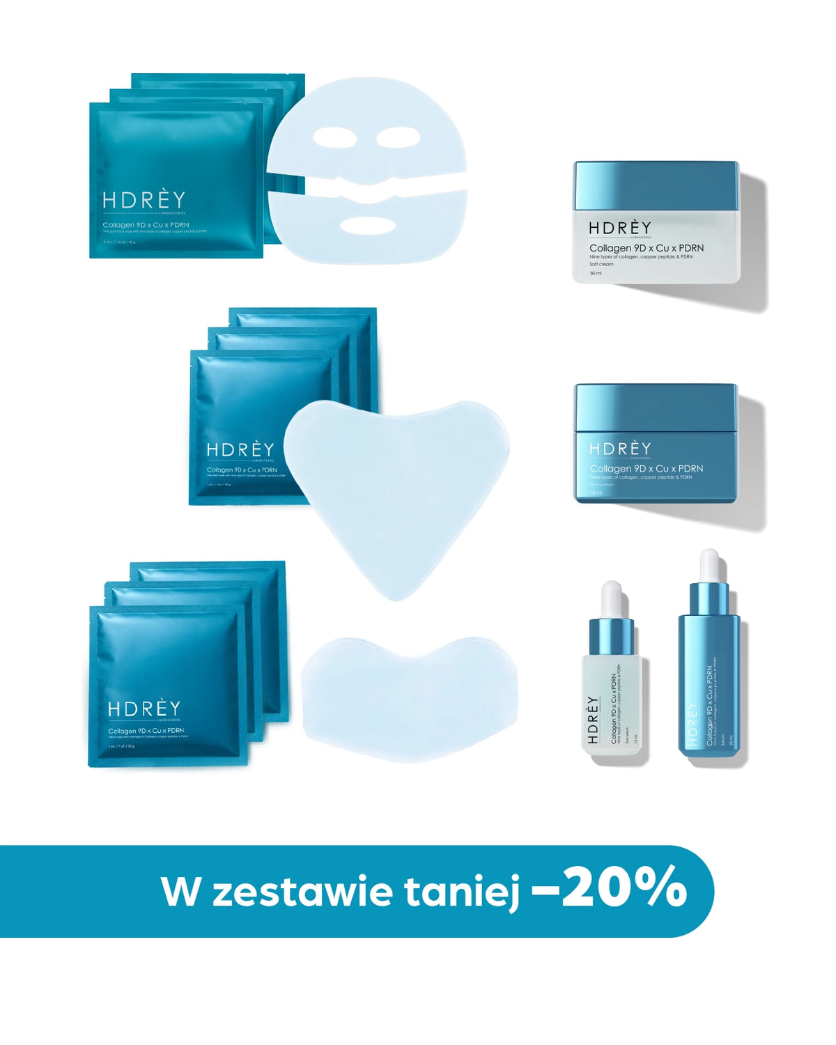 Zestaw Collagen 9D x CU x PDRN