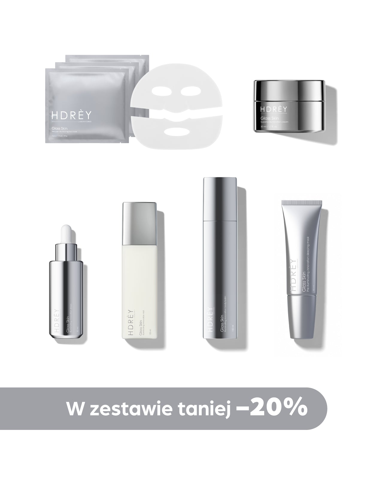 Zestaw Glass Skin