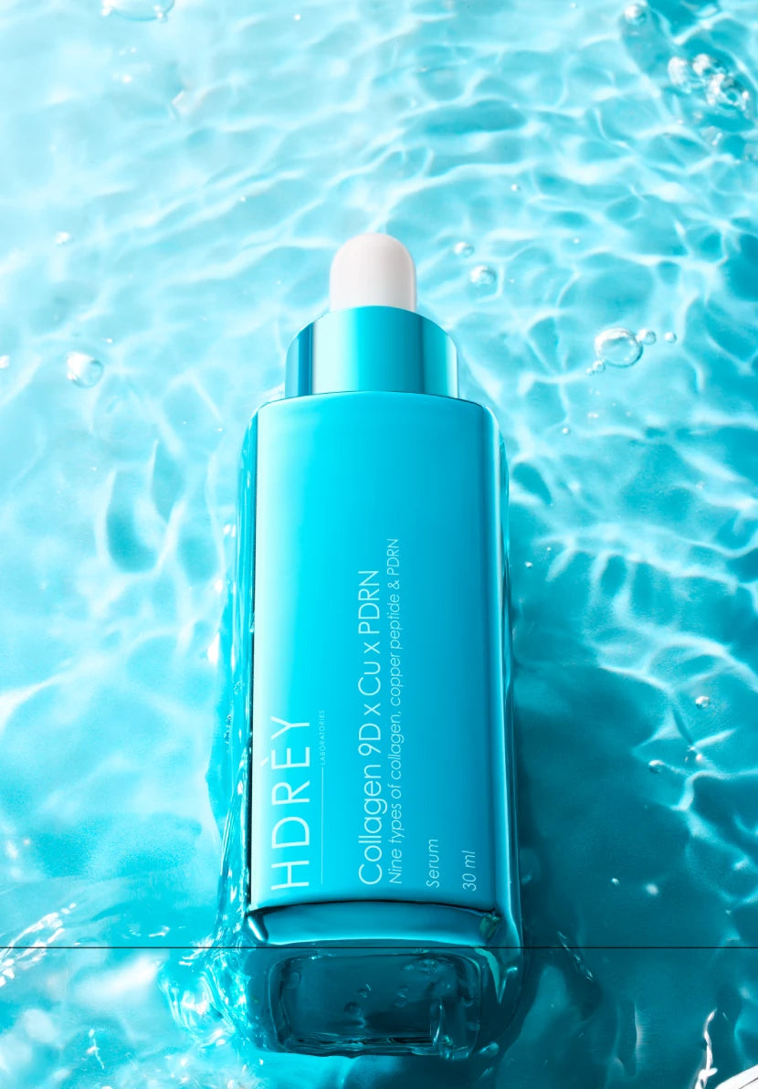 Odbudowujące serum przeciwzmarszczkowe z kolagenem i peptydem miedziowym i PDRN  30ml