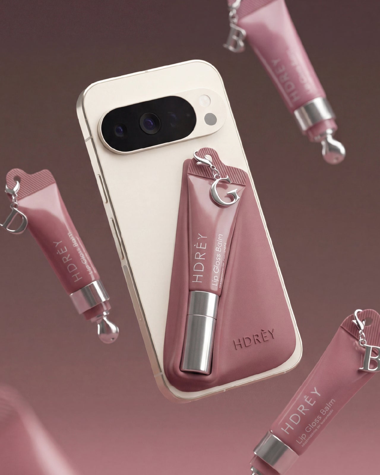Lip Gloss Phone Case Crème Brûlée