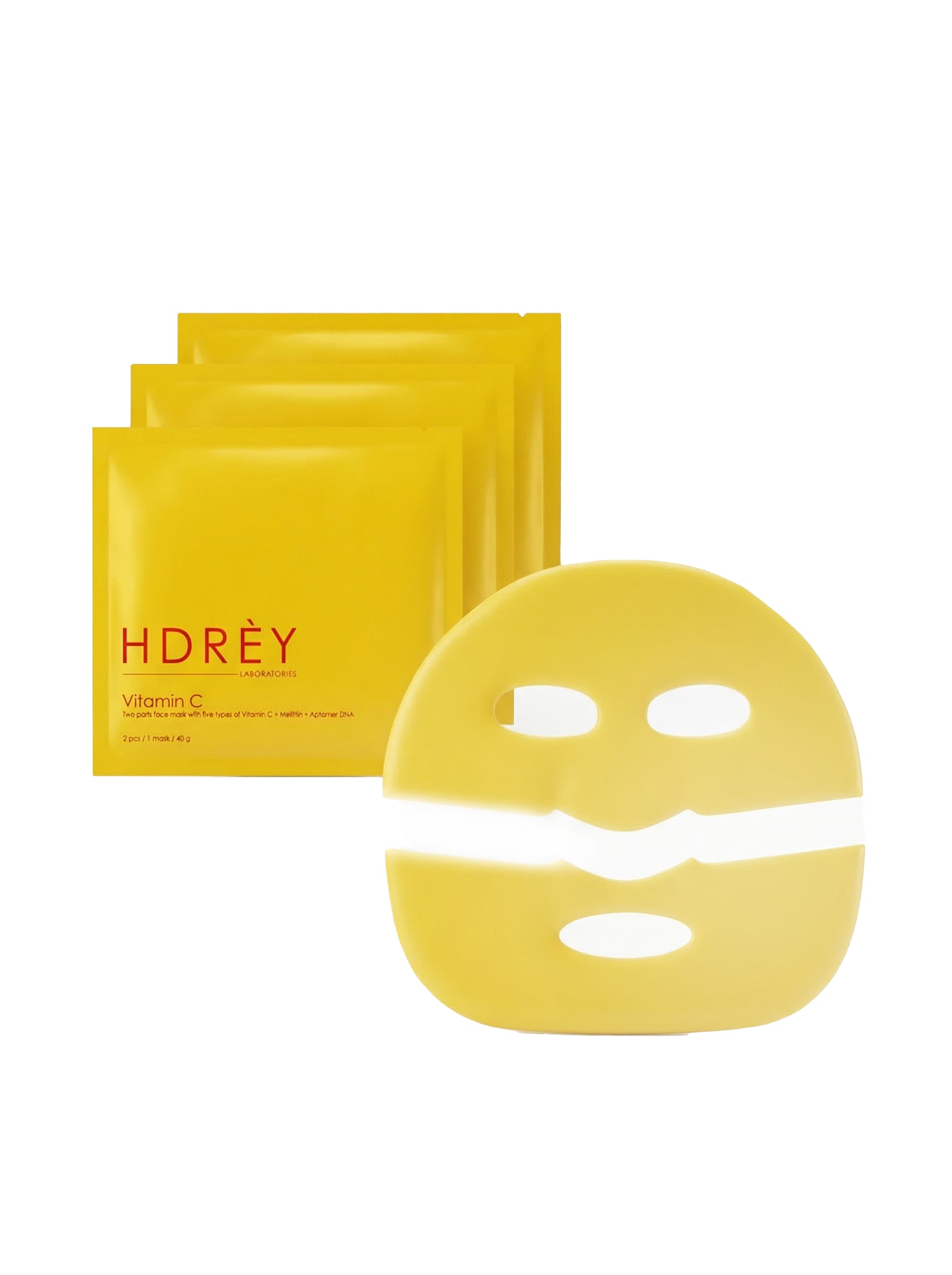 Hydrożelowa maska rozświetlająco-antyoksydacyjna Vitamin C 3x40g