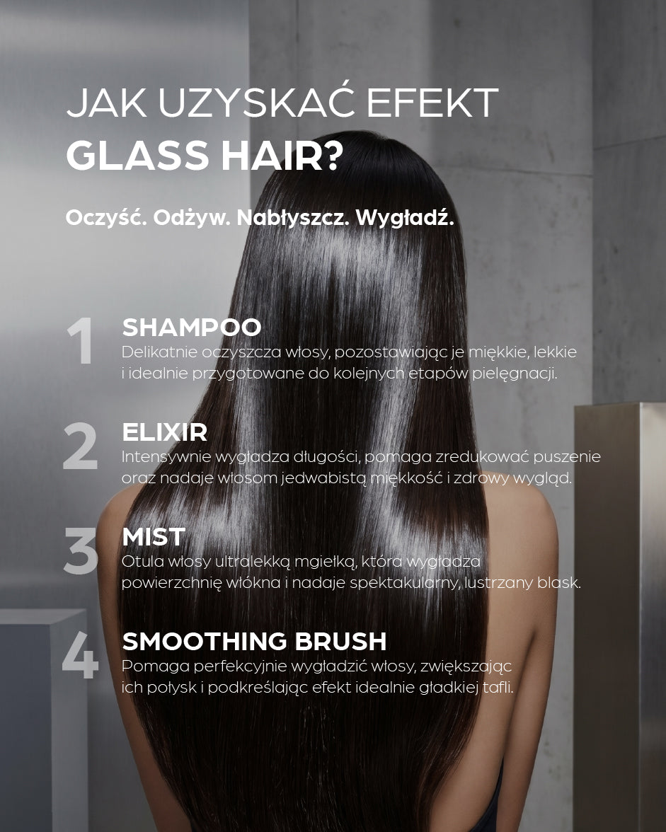 Glass hair rozświetlający szampon do włosów 400 ml