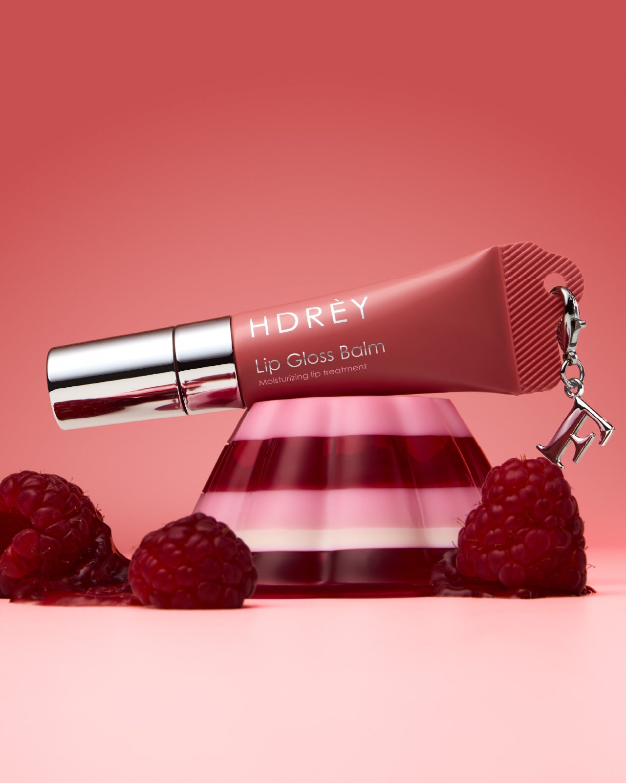 Błyszczyk do ust Raspberry Mousse 10 ml (z literką)