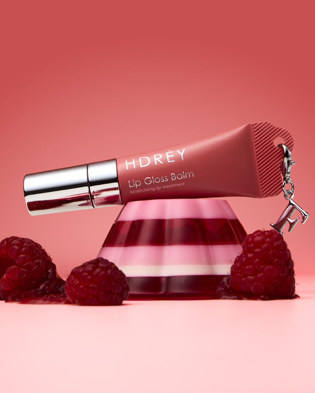 Błyszczyk do ust Raspberry Mousse 10 ml (z literką)
