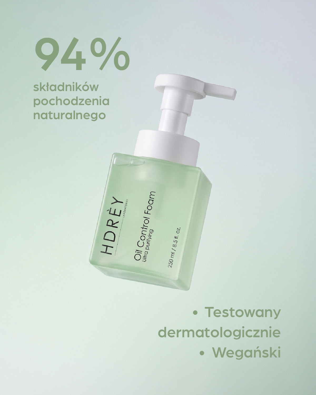 Regulująca pianka do mycia twarzy Oil Control 250ml