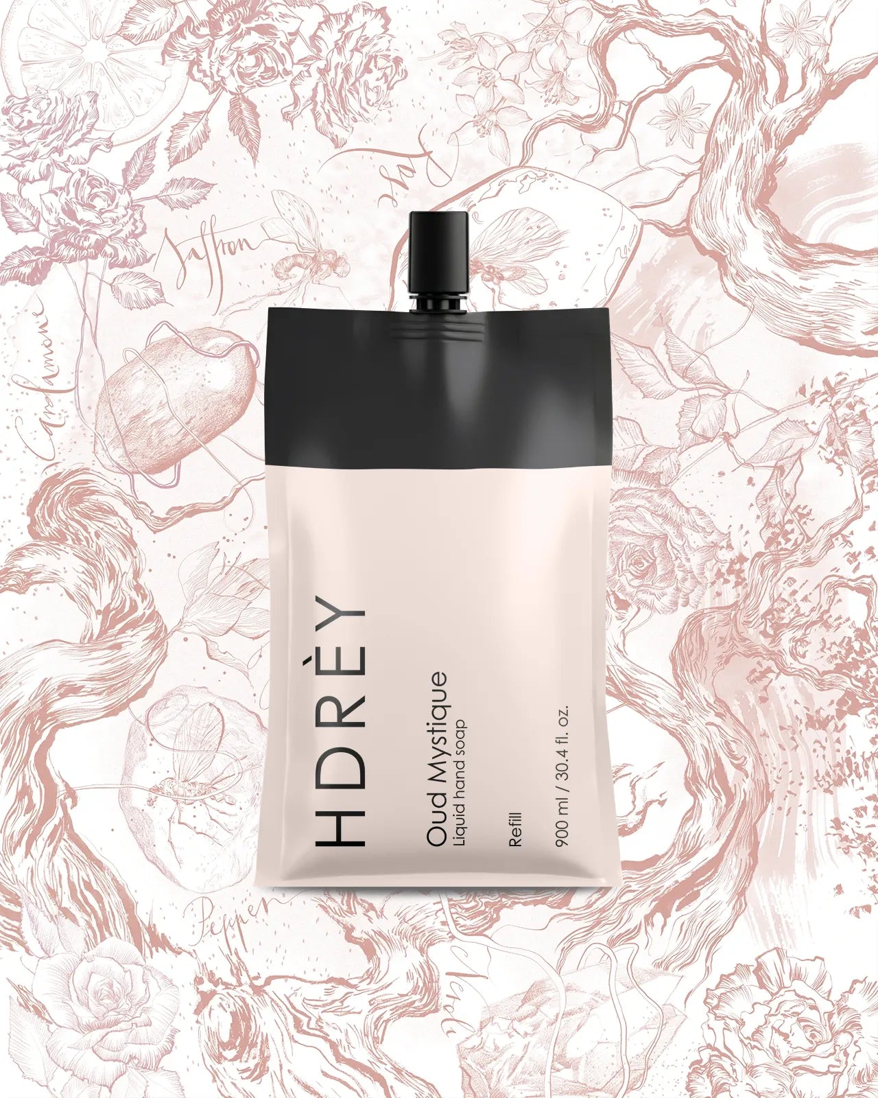 Mydło do rąk Oud Mystique Refill 900 ml 35% taniej