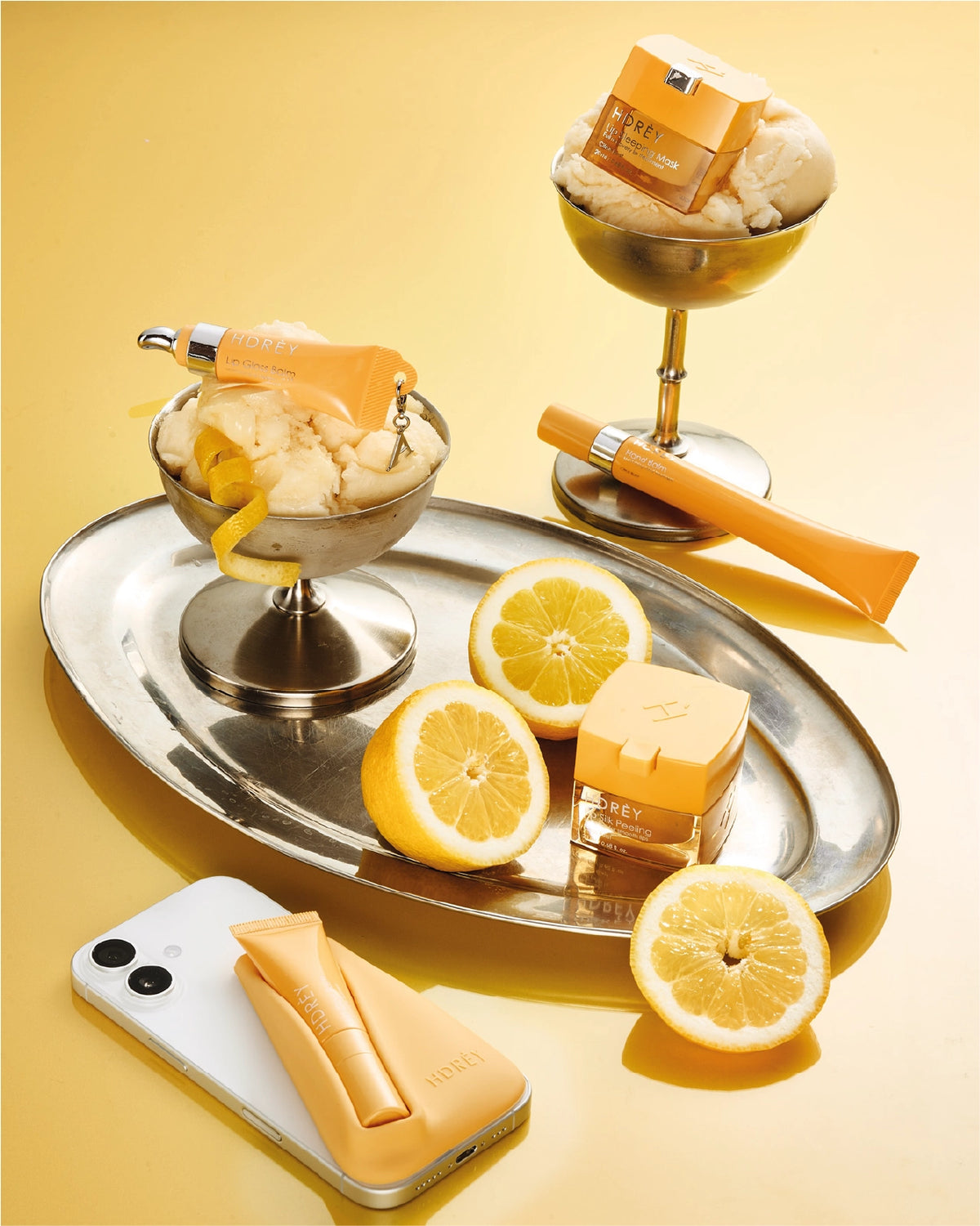 Lip Gloss Phone Case Citrus Burst