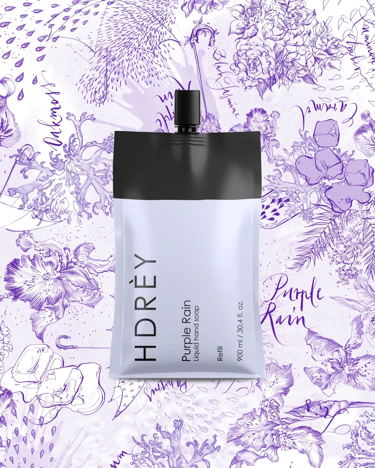 Mydło do rąk Purple Rain Refill 900 ml 35% taniej