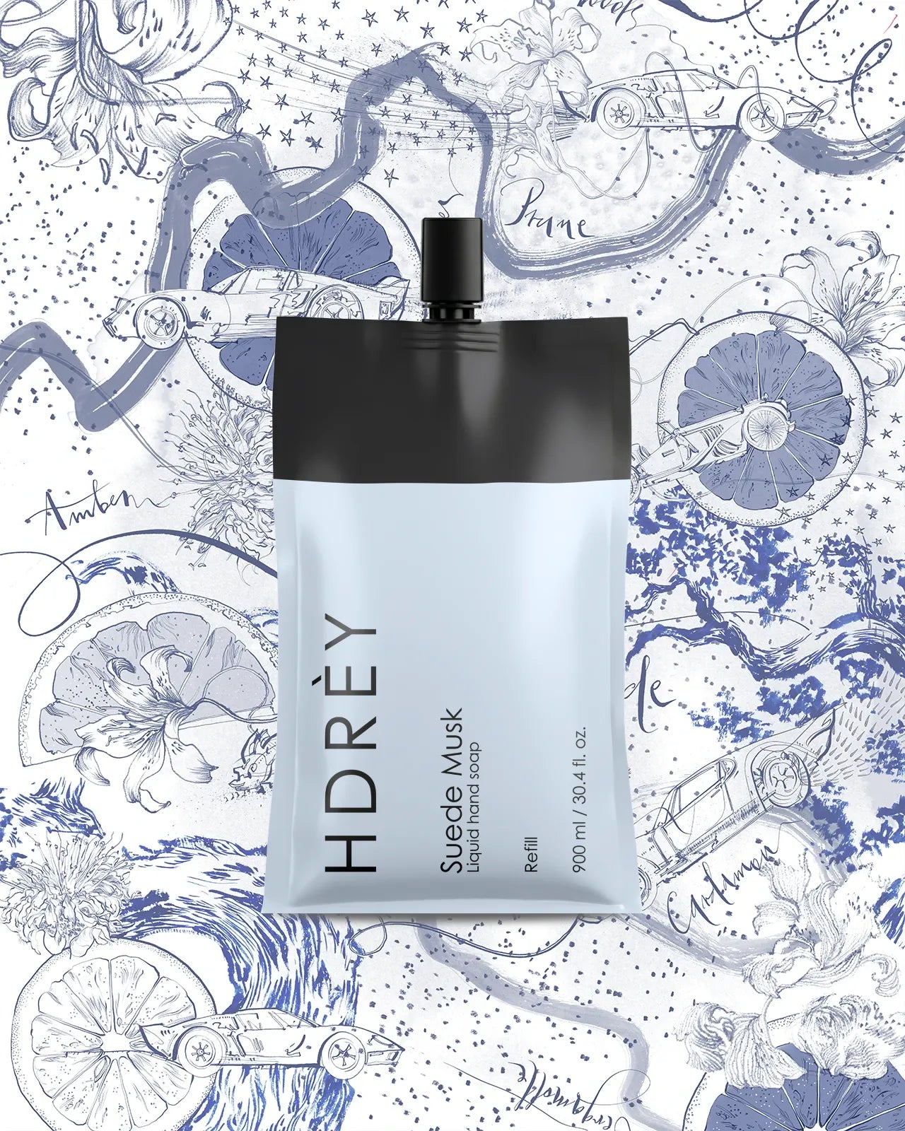 Mydło do rąk Suede Musk Refill 900 ml 35% taniej