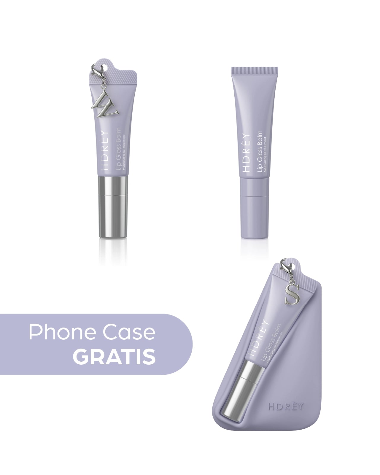 Zestaw 2 błyszczyków do ust Blueberry Splash - Phone Case GRATIS