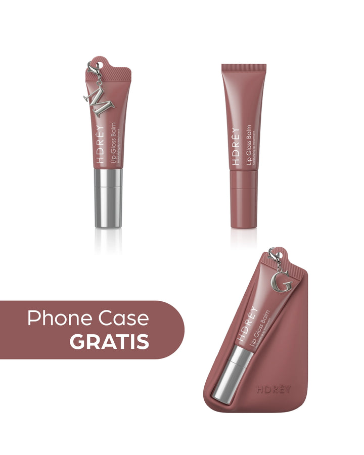 Zestaw 2 błyszczyków do ust Crème Brûlée - Phone Case GRATIS