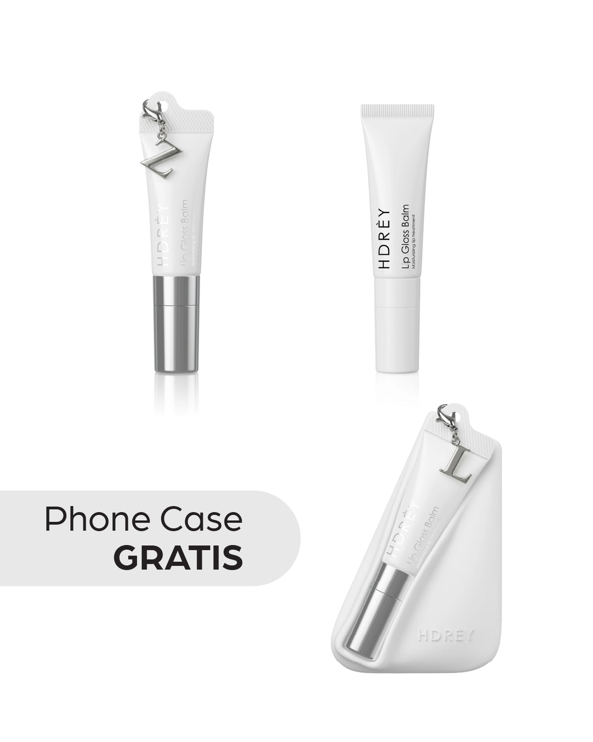 Zestaw 2 błyszczyków do ust Bubble Vanilla - Phone Case GRATIS