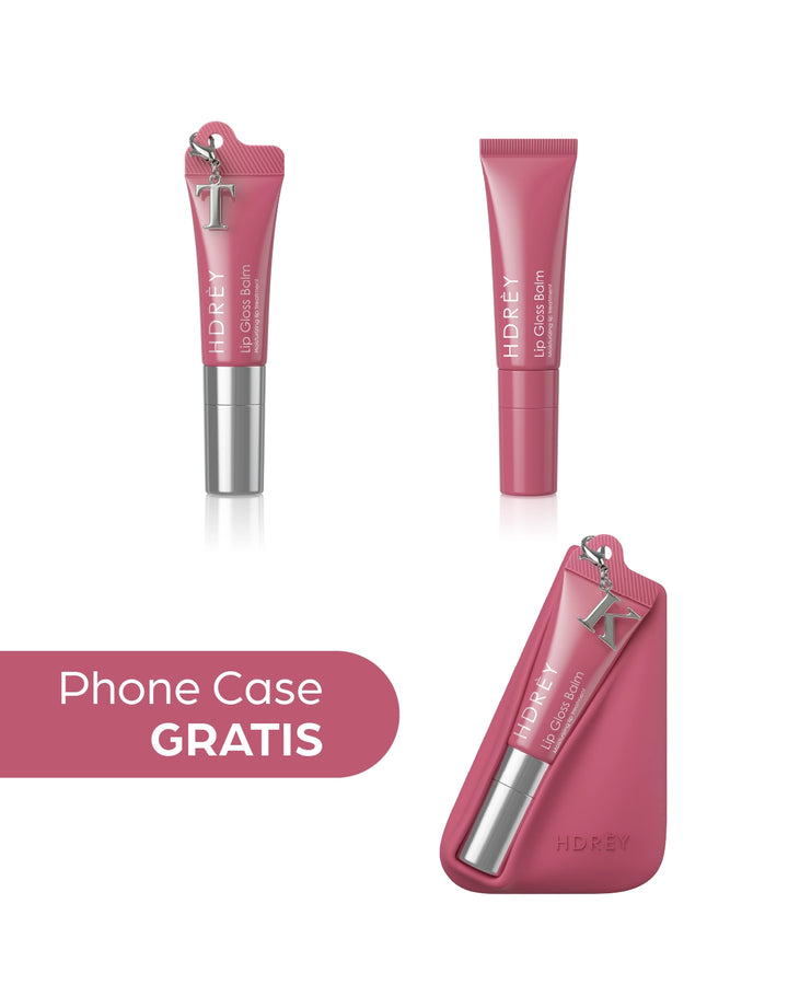 Zestaw 2 błyszczyków do ust Choco Cherry - Phone Case GRATIS
