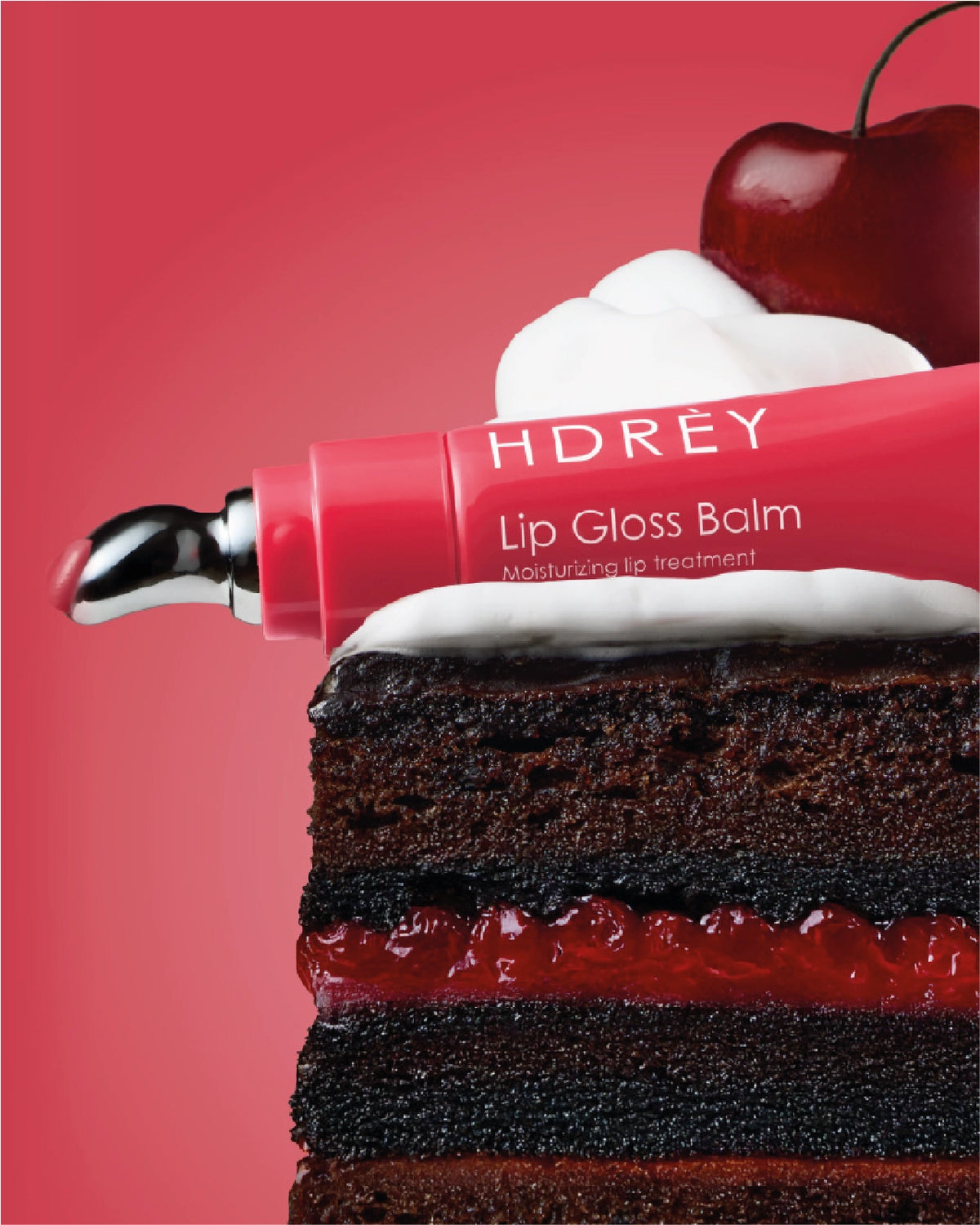Zestaw 2 błyszczyków do ust Choco Cherry - Phone Case GRATIS